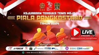 KEJUARAAN TERBUKA TENIS MEJA PIALA PANGKOSTRAD 2024  HARI KEEMPAT I PENUTUPAN