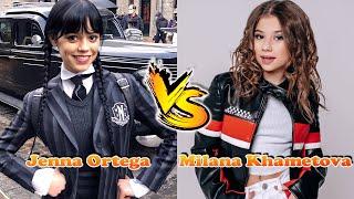 Milana Khametova VS Jenna Ortega Stunning Transformation  From Baby To Now Years Old