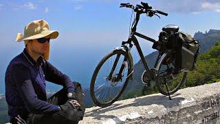  Экспедиция на Электро Велосипедах в горы за 1000 км на Чёрное море Полная версия