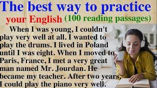 Reading Practice Improve your pronunciation in English