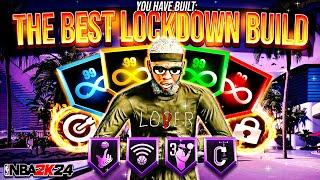 NEW BEST LOCKDOWN BUILD IS THE BEST BUILD IN NBA2K24 GAMEBREAKING BEST SHOOTING LOCKDOWN BUILD 2K24