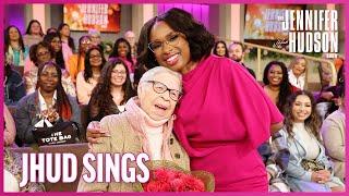 Jennifer Hudson Sings ‘Happy Birthday’ to Fan Turning 104 Years Old