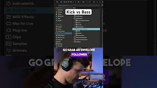 How to mix kick and bass in Ableton Live #abletonlive #ableton #abletontutorial #abletontips