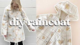 How To Make A Raincoat  Retro PVC Tablecloth Thrift Flip