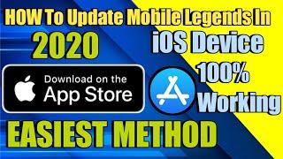 How To Update Mobile Legends In iOS deviceHow To Download And update Mobile legends In iOS device