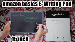 Amazon basics magic slate 15 inch LCD writing tablet unboxing & Review  Best e writing pad for Kids