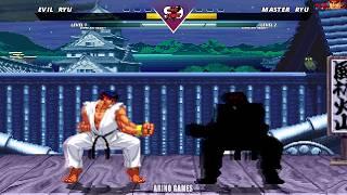 EVIL RYU VS MASTER RYU REMAKE 2024