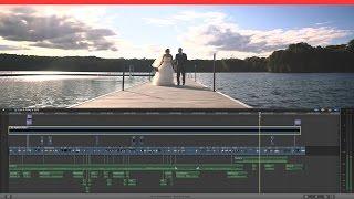 How to Edit a Wedding Film - Lisa & Rikkys Same Day Edit - FCPX