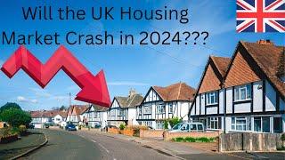 UK House Price Crash in 2024. How Far will Prices Fall???