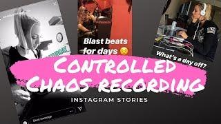 Controlled Chaos Recording IG Stories