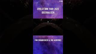 DJ BoBo - EVOLUT30N TOUR 2023 -  OBERHAUSEN - FUN SOUNDCHECK & THE AUDIENCE  1130 #shorts
