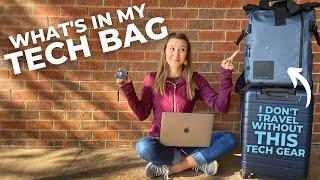 What’s in my Tech Travel Backpack  Digital Nomad Lifestyle + Tech Travel Essentials  Carry-On