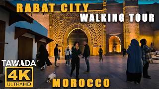 RABAT City 4K UHD Walking Tour Morocco 