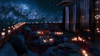   Distant Dreams  Deep Space Balcony with Calm Ambient Music and Space Sounds  10 hours