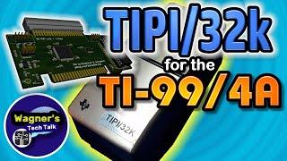 TIPI + 32k for the TI-994A Raspberry Pi Expansion in a Speech Synthesizer for the TI99 computer