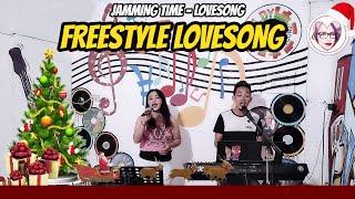 FREESTYLE LOVESONG - JAMMING TIME WILBERT & JOY TN DUO JAM AT ZALDY MINI STUDIO