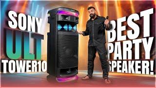 Sony ULT Tower 10 Unboxing & First Look - Ultimate Party Speaker