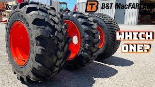 Why Tire Choice Matters?  Kubota Tractor Tires