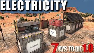 Electricity For Beginners - 7 Days To Die 1.0 PC & Console