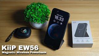 Iphone 15 Pro magsafe wireless charging - Unboxing KiiP EW56 Magnetic Wireless Powerbank