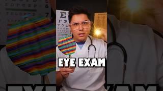 Eye Exam   #asmr #shorts