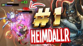 I Watched the NUMBER 1 Heimdallr in Smite... Its Not What I Expected