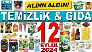 A101 BU HAFTA TEMİZLİK VE GIDA ÜRÜNLERİ  A101 BAKKALİYE 12 EYLÜL KATALOĞU  A101 AKTÜEL İNDİRİMLERİ