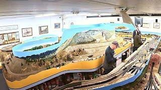 GIGANTIC MODEL LAYOUT - The Scenic Line Model Railroad Club