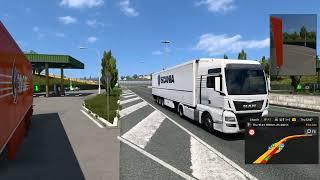 Euro Truck Simulator 2  Rotterdam to Luxembourg