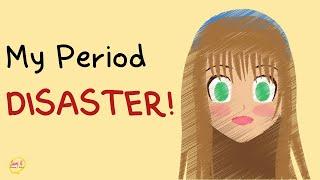 My first PERIOD Story Animated 🩸 Period Disaster