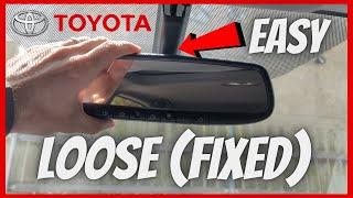 How to Fix Loose Rear View Mirror