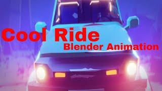 Cool Ride My 1st Blender animation - EEVEE render