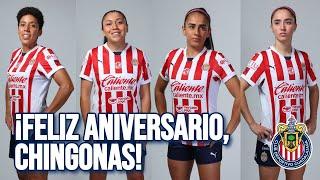 4 jugadoras de Chivas Femenil cumplen años con el Guadalajara 
