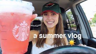 the perfect summer vlog  ⋆˚