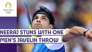  Neeraj Chopra qualifies for mens javelin throw final  Paris 2024 highlights