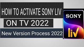 How To Activate Sony Liv On TV II HowTo Activate in TV II Sony LIV    technical i11