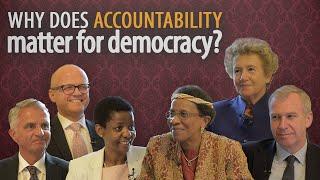 Why does accountability matter for democracy?