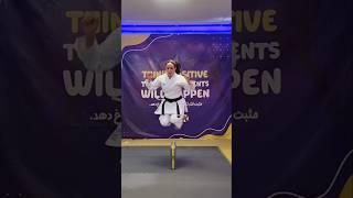 karate techniques along with agility exercises #short #shorts #karate #karatevideo