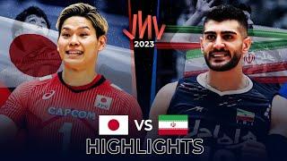 JAPAN vs IRAN  Highlights  Mens VNL 2023