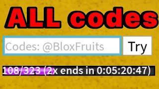 ALL 22 CODES in under 1 minute - WATCH FAST.. Blox Fruits