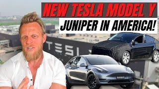 NEW Tesla Model Y Juniper seen in America - all details we know so far