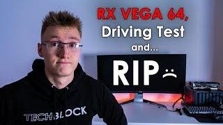 ASUS RX Vega 64 ROG Strix  Driving Test & RIP BenQ Monitor...