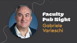 Faculty Pub Night Gabriele Varieschi