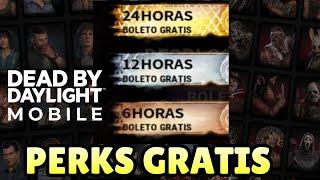 TUS PERKS FAVORITAS 100% GRATIS DEAD BY DAYLIGHT MOBILE