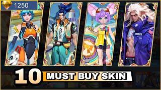 10 RECOMMENDED SKIN TO BUY USING PROMO DIAMOND 2024  MLBB