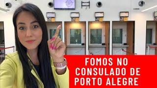 NOSSA IDA AO CONSULADO AMERICANO DE PORTO ALEGRE - VLOG 1