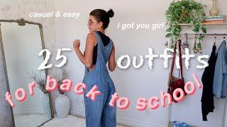 25 casual & comfy back to school outfits 2022