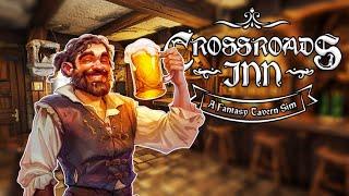 Medieval Tavern Simulation GAME - Crossroads Inn Episode 1
