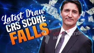 Canadas Express Entry 2024 CRS Score Drops in the Latest Draw