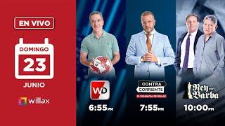 Willax en vivo - WILLAX DEPORTES - CONTRACORRIENTE - REY CON BARBA - 23062024  Willax